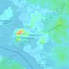 Tanjung Surat topographic map, elevation, terrain