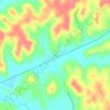 Cuzco topographic map, elevation, terrain