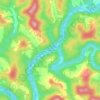 Glendon topographic map, elevation, terrain
