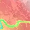 Donji Radići topographic map, elevation, terrain