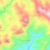 Leko topographic map, elevation, terrain