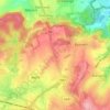 Quatre Vents topographic map, elevation, terrain