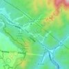 Badaling topographic map, elevation, terrain