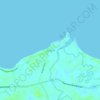 Bugko topographic map, elevation, terrain