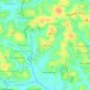 Siddamulla topographic map, elevation, terrain