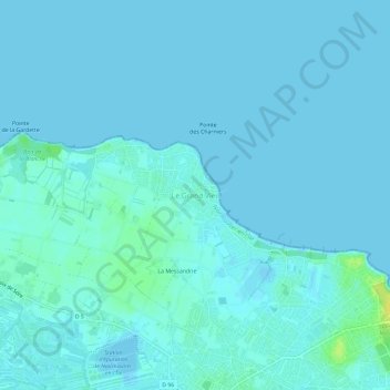 Le Grand Vieil topographic map, elevation, terrain