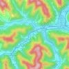 Ridgeview topographic map, elevation, terrain