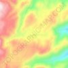 Barghash topographic map, elevation, terrain