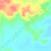 Region Callao topographic map, elevation, terrain