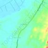 Sungkai Baru topographic map, elevation, terrain