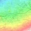 Cruz de los Martillos topographic map, elevation, terrain