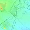 Nanguneri topographic map, elevation, terrain