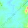 Cedere I topographic map, elevation, terrain