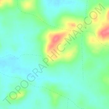 Los Mutimentos topographic map, elevation, terrain