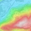Hausegg topographic map, elevation, terrain