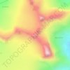Veslebjørn topographic map, elevation, terrain