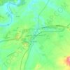 Luray topographic map, elevation, terrain