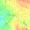 Arthur topographic map, elevation, terrain