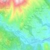Fervazzo topographic map, elevation, terrain