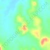 Piccaninny Mountain topographic map, elevation, terrain