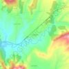 Fuendecampo topographic map, elevation, terrain