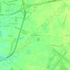 Mount Hermon topographic map, elevation, terrain