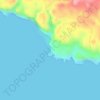Laut Bekah topographic map, elevation, terrain