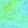 Forest Acres West topographic map, elevation, terrain