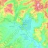Καστοριά topographic map, elevation, terrain