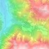 Bad Fusch topographic map, elevation, terrain