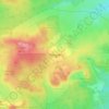 Wilsede topographic map, elevation, terrain
