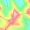 Vandever Mountain topographic map, elevation, terrain