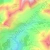 Le Chinaillon topographic map, elevation, terrain