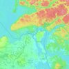 Hog Island topographic map, elevation, terrain