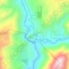 Somes Bar topographic map, elevation, terrain