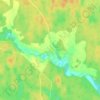Бережок topographic map, elevation, terrain