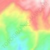 Nambo Lempek topographic map, elevation, terrain