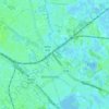 Zalne topographic map, elevation, terrain