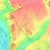 Plouy Saint-Lucien topographic map, elevation, terrain