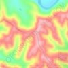 Inspiration Point topographic map, elevation, terrain