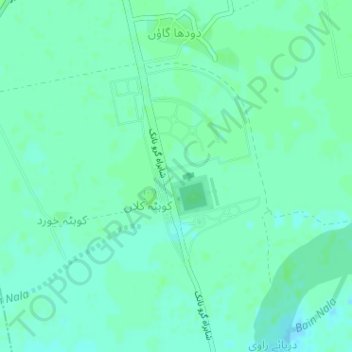 Kartarpur topographic map, elevation, terrain