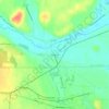 Mumford topographic map, elevation, terrain