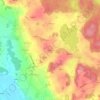 Winham topographic map, elevation, terrain