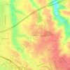 Ballardsville topographic map, elevation, terrain