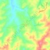 Catanduvas do Sul topographic map, elevation, terrain