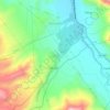 Tocash topographic map, elevation, terrain