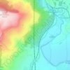 Solsides topographic map, elevation, terrain
