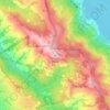 Wildcat Peak topographic map, elevation, terrain