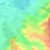 Rosenberg topographic map, elevation, terrain