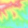 Beech Mountain topographic map, elevation, terrain